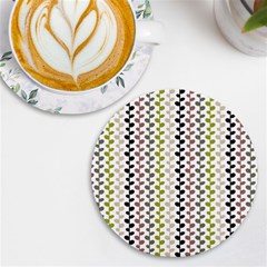 Pattern 51 UV Print Round Tile Coaster