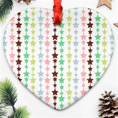 Pattern 50 Heart Ornament (two Sides) by GardenOfOphir