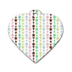 Pattern 50 Dog Tag Heart (one Side) by GardenOfOphir