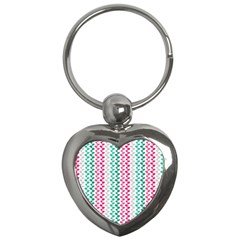 Pattern 52 Key Chain (heart) by GardenOfOphir