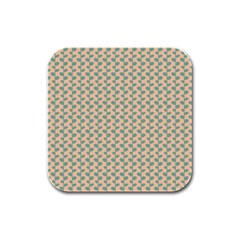 Pattern 53 Rubber Square Coaster (4 pack)