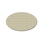 Pattern 53 Sticker Oval (10 pack) Front