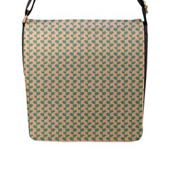 Pattern 53 Flap Closure Messenger Bag (L)