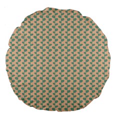 Pattern 53 Large 18  Premium Flano Round Cushions