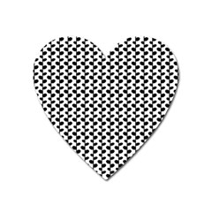 Pattern 54 Heart Magnet by GardenOfOphir