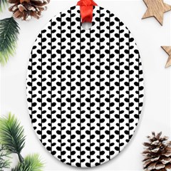 Pattern 54 Oval Ornament (two Sides) by GardenOfOphir