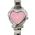 Pattern 55 Heart Italian Charm Watch Front