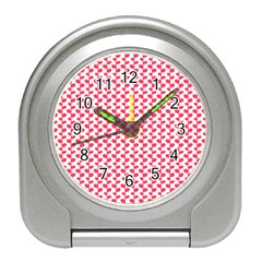 Pattern 55 Travel Alarm Clock by GardenOfOphir