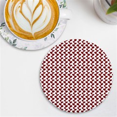 Pattern 57 Uv Print Round Tile Coaster by GardenOfOphir