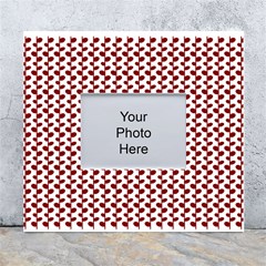 Pattern 57 White Wall Photo Frame 5  X 7 