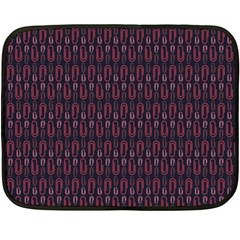 Pattern 60 One Side Fleece Blanket (mini) by GardenOfOphir