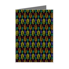 Pattern 61 Mini Greeting Card by GardenOfOphir