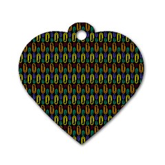 Pattern 61 Dog Tag Heart (one Side) by GardenOfOphir