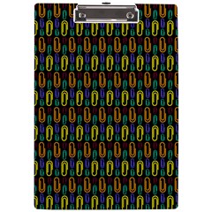 Pattern 61 A4 Acrylic Clipboard by GardenOfOphir