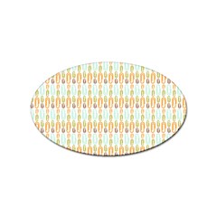 Pattern 62 Sticker Oval (10 Pack) by GardenOfOphir