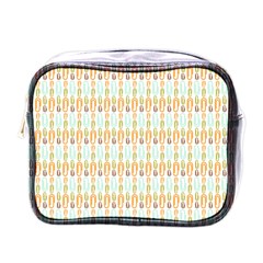 Pattern 62 Mini Toiletries Bag (one Side) by GardenOfOphir