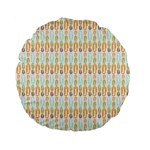 Pattern 62 Standard 15  Premium Round Cushions Front