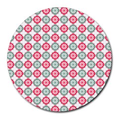 Elegant Pattern Round Mousepad