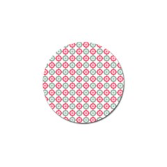 Elegant Pattern Golf Ball Marker