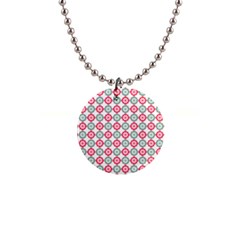 Elegant Pattern 1  Button Necklace by GardenOfOphir