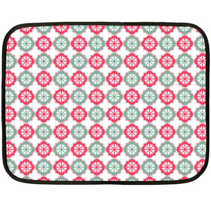 Elegant Pattern One Side Fleece Blanket (Mini)