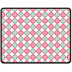 Elegant Pattern One Side Fleece Blanket (Medium)