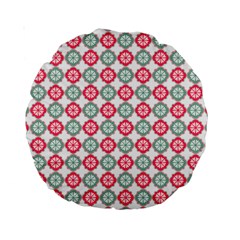 Elegant Pattern Standard 15  Premium Round Cushions