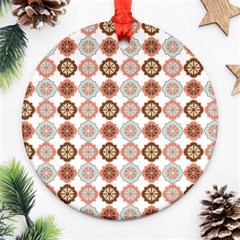 Trendy Pattern Ornament (round) by GardenOfOphir