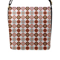 Trendy Pattern Flap Closure Messenger Bag (l) by GardenOfOphir