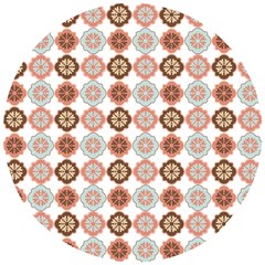 Trendy Pattern Wooden Puzzle Round by GardenOfOphir