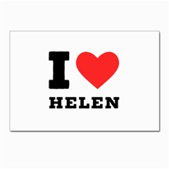 I Love Helen Postcards 5  X 7  (pkg Of 10) by ilovewhateva