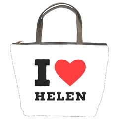 I Love Helen Bucket Bag by ilovewhateva