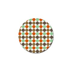 Stylish Pattern Golf Ball Marker by GardenOfOphir