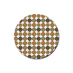 Pattern Rubber Coaster (round) by GardenOfOphir