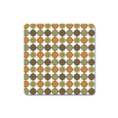 Pattern Square Magnet by GardenOfOphir