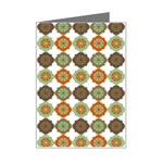 Pattern Mini Greeting Card Left