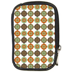 Pattern Compact Camera Leather Case by GardenOfOphir