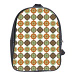 Pattern School Bag (Large) Front