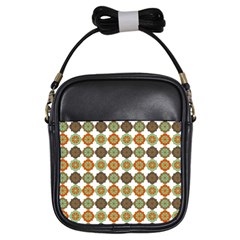 Pattern Girls Sling Bag by GardenOfOphir