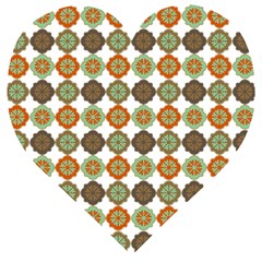 Pattern Wooden Puzzle Heart by GardenOfOphir