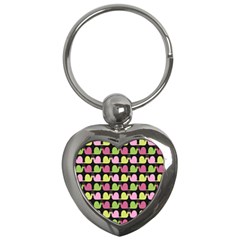 Slugs Ii Key Chain (heart) by GardenOfOphir