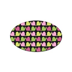 Slugs Ii Sticker Oval (10 Pack) by GardenOfOphir