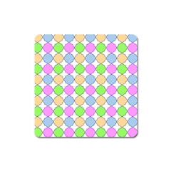 Quatrefoil Ii Square Magnet by GardenOfOphir