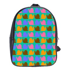 Slugs School Bag (large) by GardenOfOphir