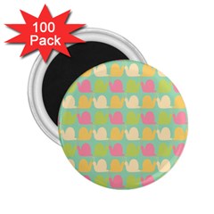 Slugs Pattern 2 25  Magnets (100 Pack)  by GardenOfOphir