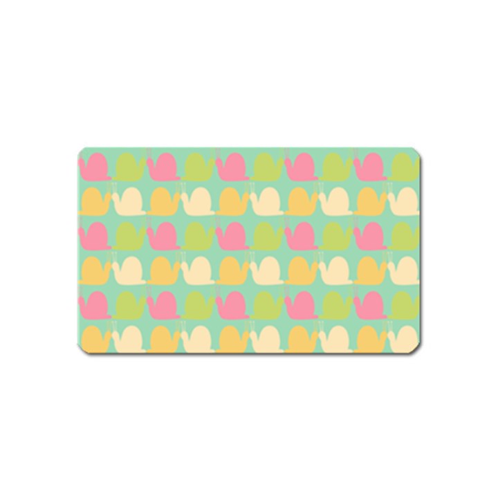 Slugs Pattern Magnet (Name Card)