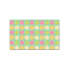 Slugs Pattern Sticker Rectangular (100 Pack) by GardenOfOphir