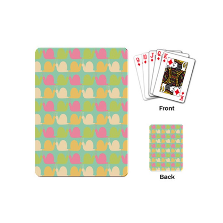 Slugs Pattern Playing Cards Single Design (Mini)