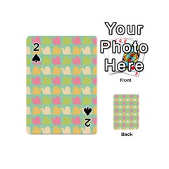 Slugs Pattern Playing Cards 54 Designs (mini) by GardenOfOphir