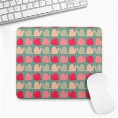 Colorful Slugs Large Mousepad by GardenOfOphir